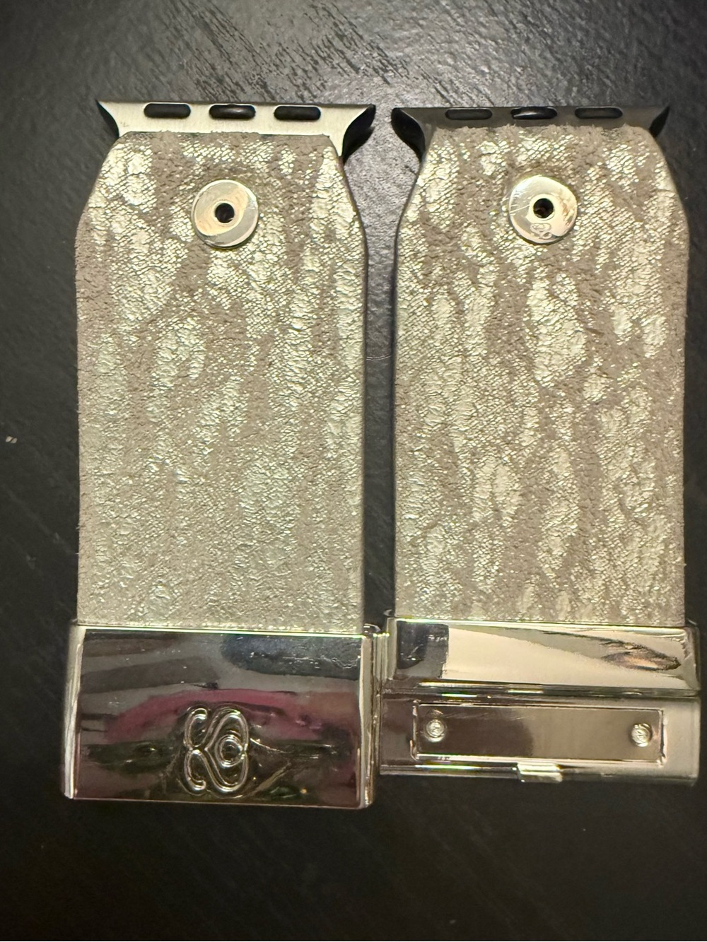 Spark*l bands Luxe Silverwood 6.25” watchlet